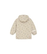 Regenjacke mit abnehmbarer Kapuze gefüttert Tiere