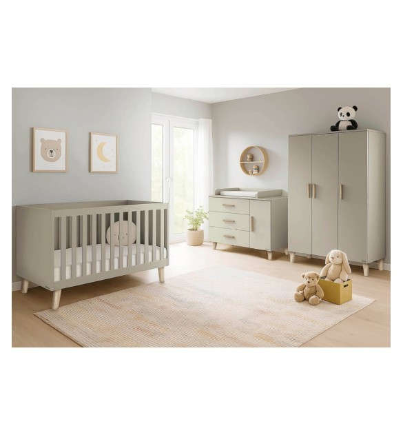 3-tlg. Babyzimmer Tami extrabreit