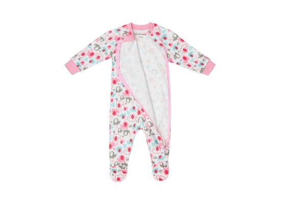 2er-Pack Schlafoveralls Elefant