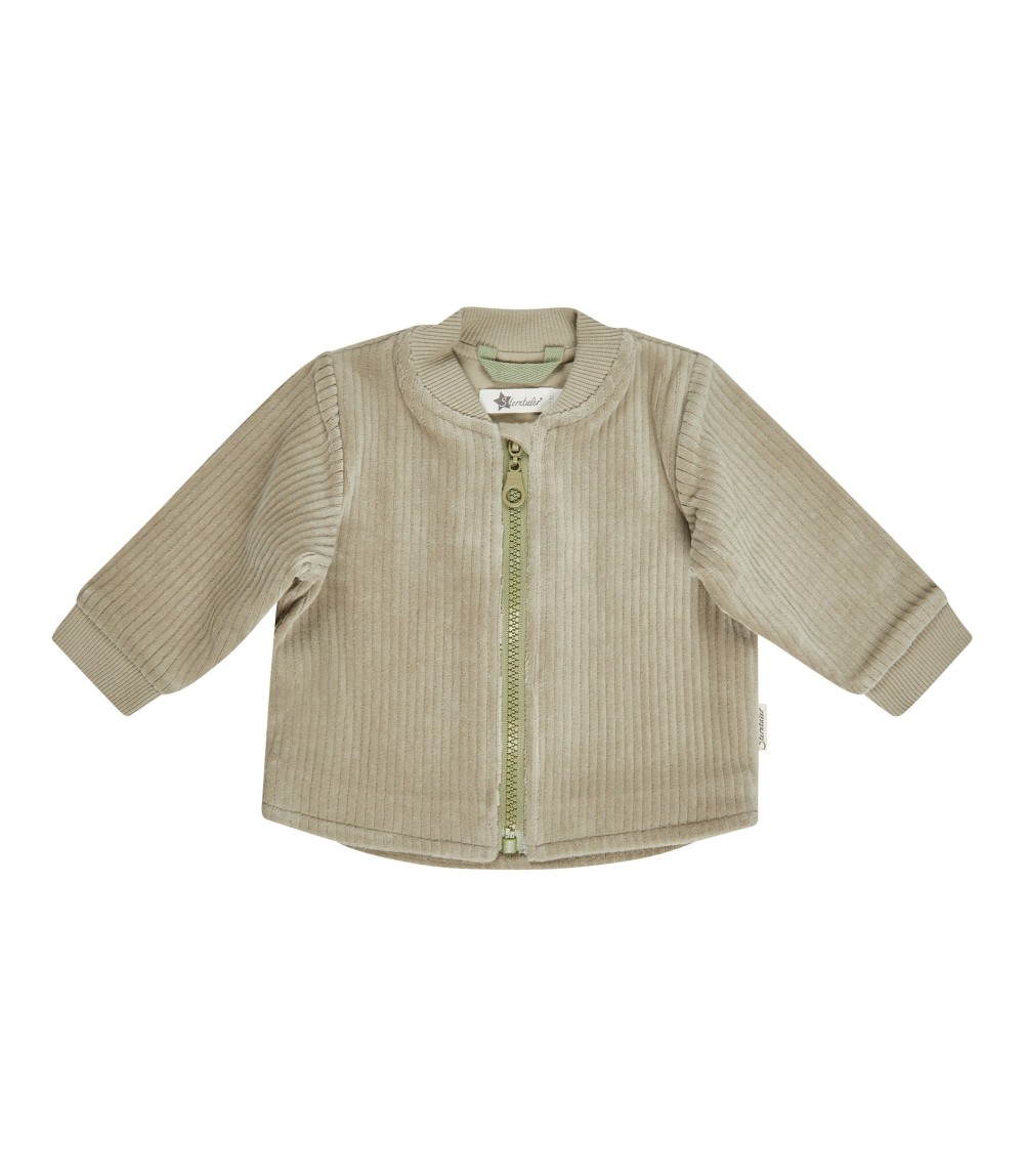 Nicki-Sweatjacke Cordoptik