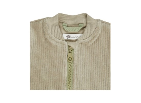 Nicki-Sweatjacke Cordoptik