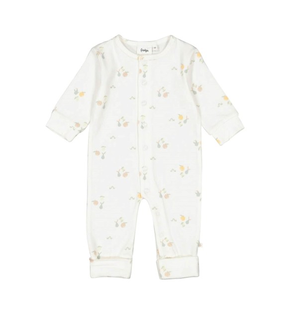 Overall mit Klappfuß Früchte