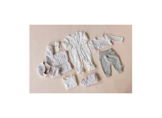 Overall mit Klappfuß Früchte