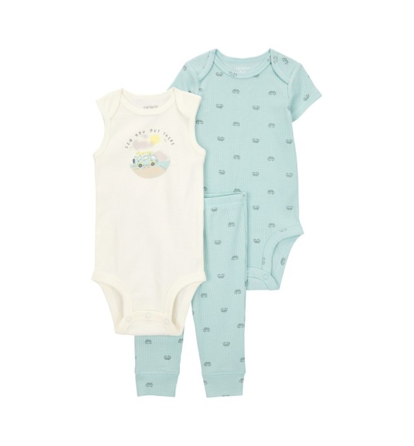 3-tlg. Set Body kurzarm