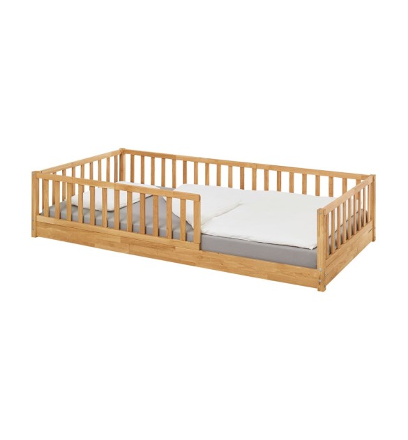 Bodenbett Eik 90 x 200 cm