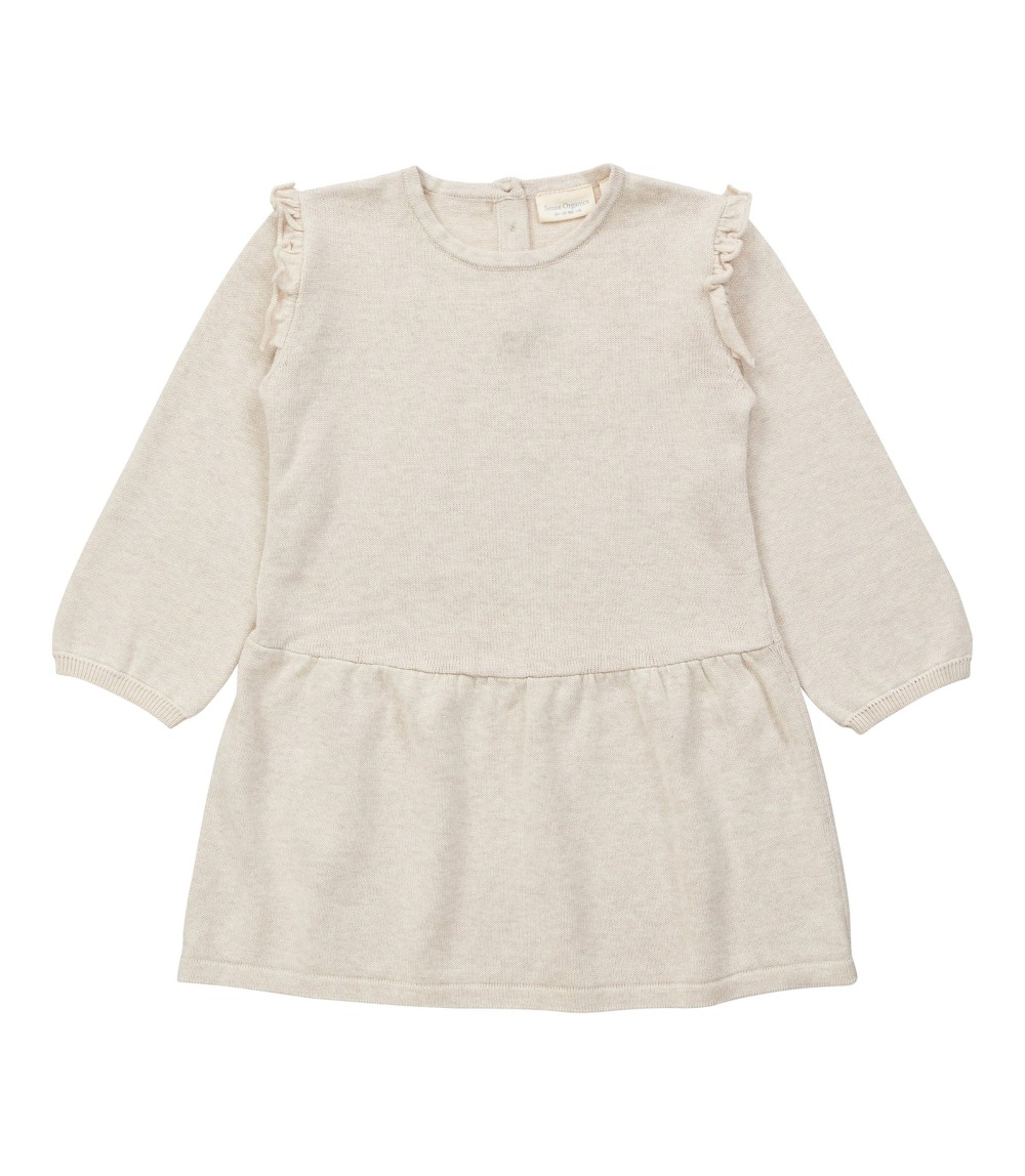 Strickkleid Rüschen