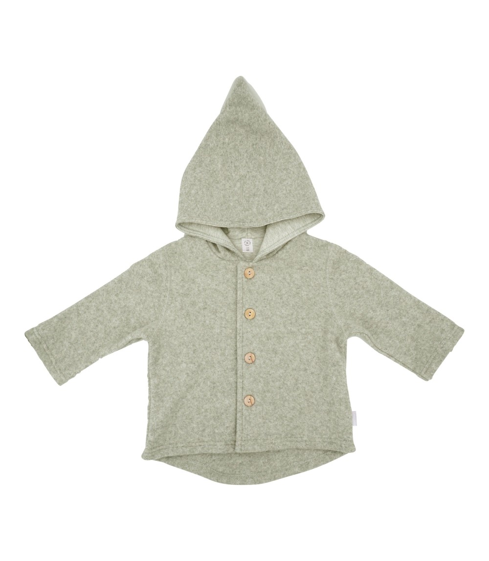 Baumwollfleece-Jacke