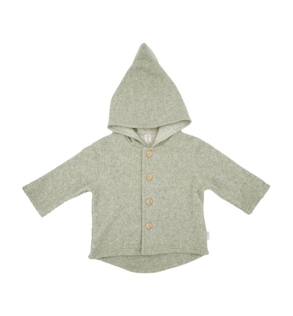 Baumwollfleece-Jacke