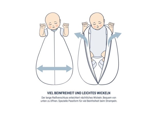 Sommerschlafsack Jersey 0.5 TOG