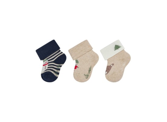 3er-Pack Socken Weihnachten