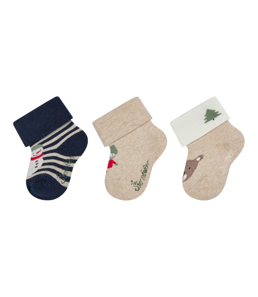 3er-Pack Socken Weihnachten