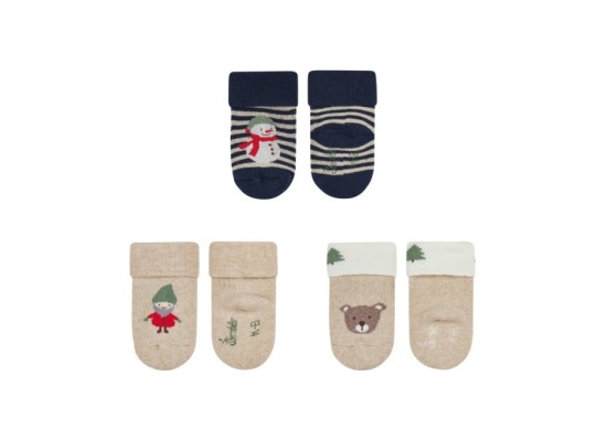 3er-Pack Socken Weihnachten