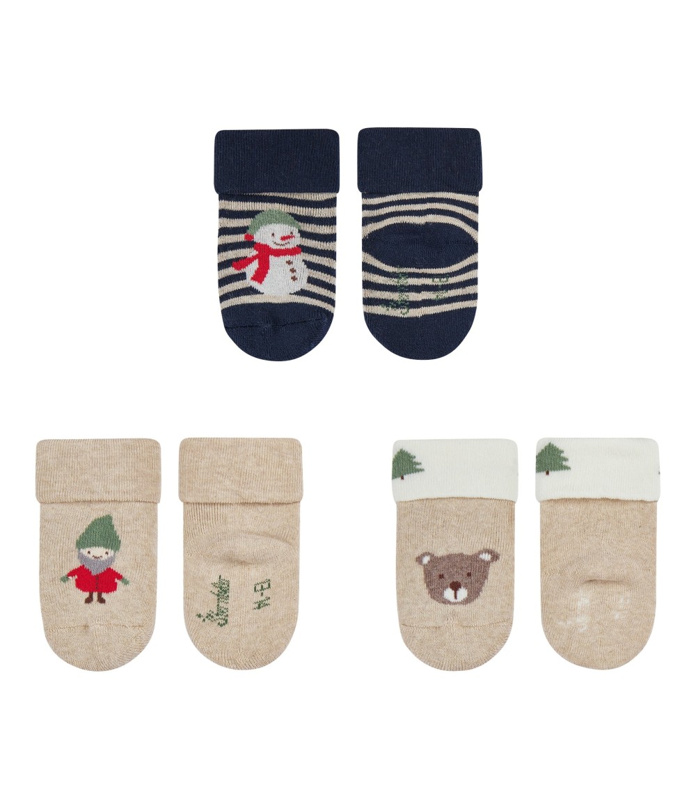 3er-Pack Socken Weihnachten