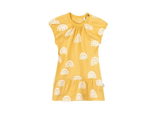 Kleid kurzarm Regenbogen