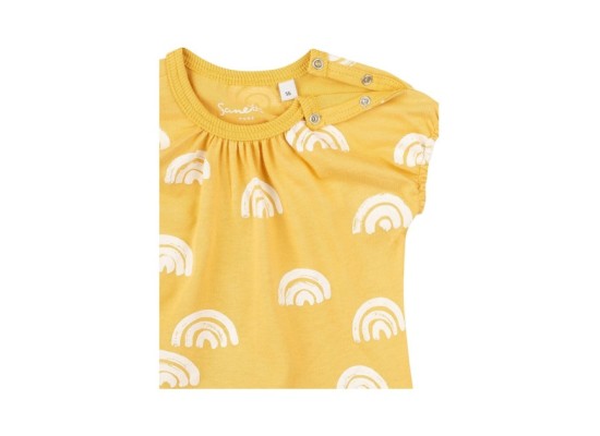 Kleid kurzarm Regenbogen