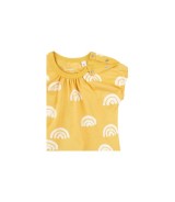 Kleid kurzarm Regenbogen