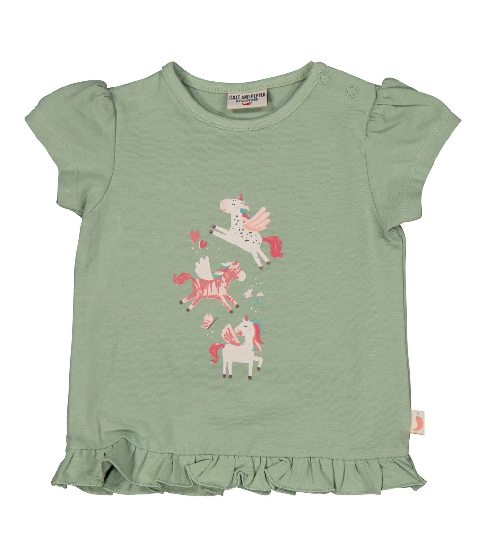 T-Shirt Einhörner Rüsche