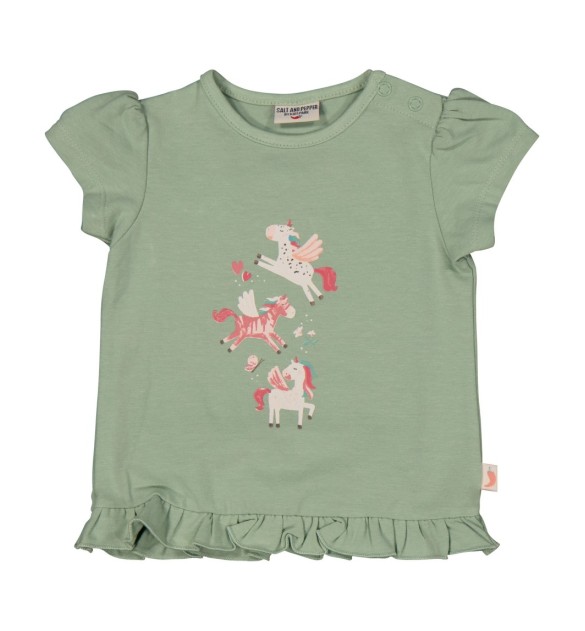 T-Shirt Einhörner Rüsche