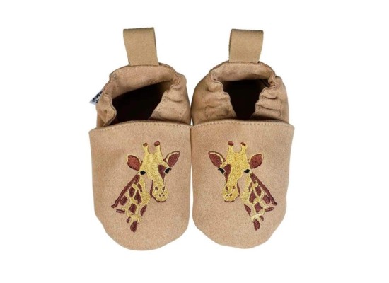 Kinderschuhe RecyStep Giraffe beige