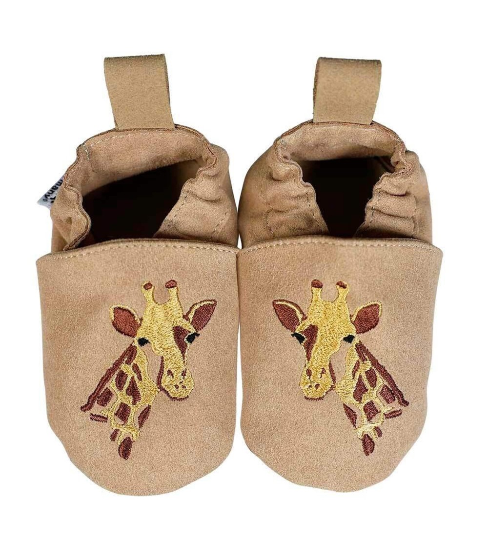 Kinderschuhe RecyStep Giraffe beige