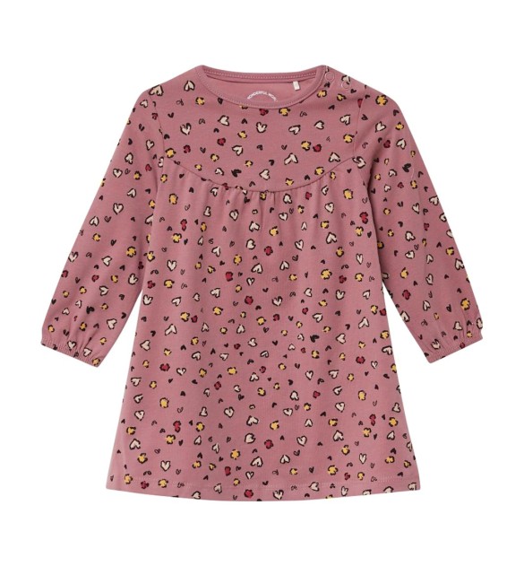 Kleid langarm Leoprint