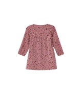 Kleid langarm Leoprint