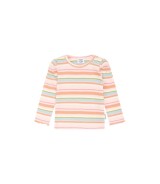 Shirt langarm Ringel Rippqualität