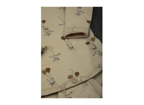 Woll-Body langarm Hasen