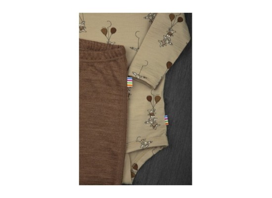 Woll-Body langarm Hasen