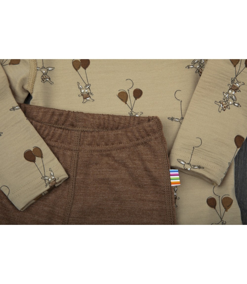 Woll-Body langarm Hasen