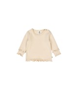 Shirt langarm mit Mitwachsbündchen Rippqualität