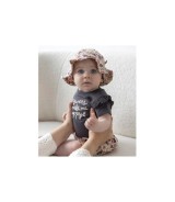 T-Shirt Flowers Stick-Rüsche