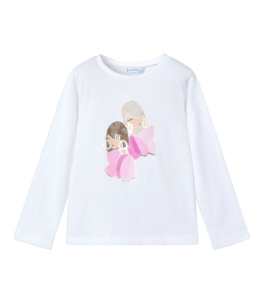 Shirt langarm Mädchen