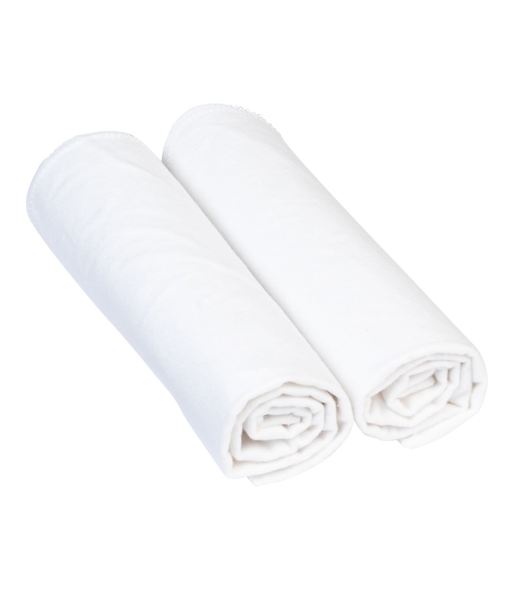 2er-Pack Moltontücher 40x40 cm