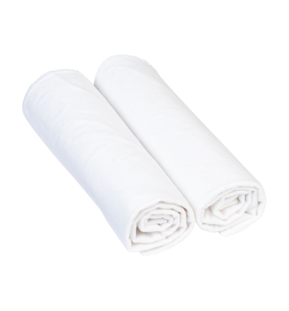 2er-Pack Moltontücher 40x40 cm