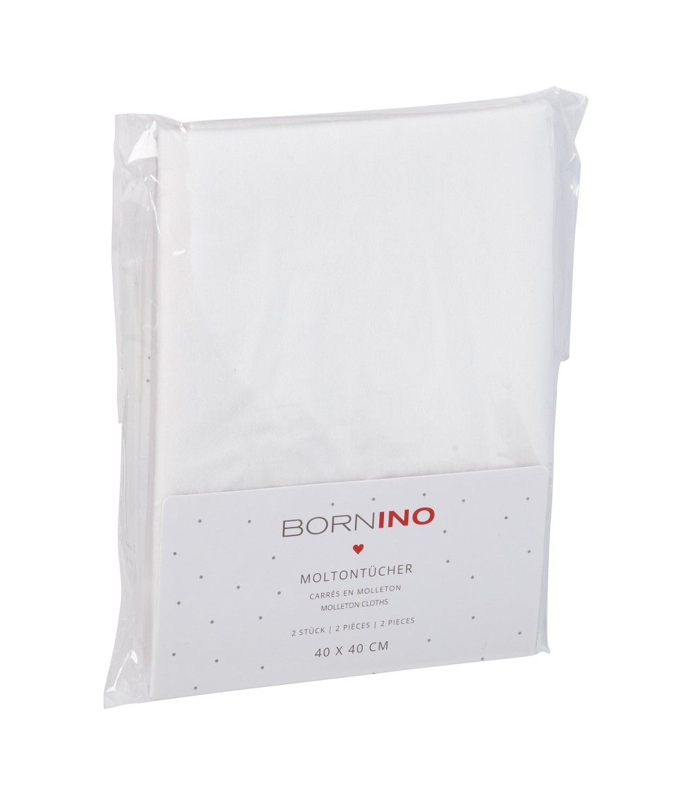 2er-Pack Moltontücher 40x40 cm