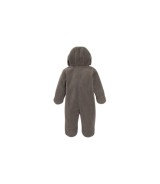 Fleece-Overall mit Kapuze