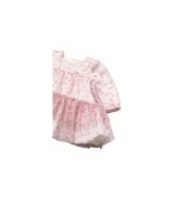 Tüllkleid langarm Blüten