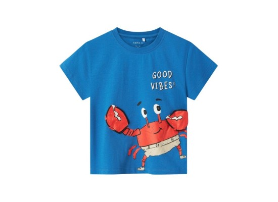 T-Shirt Krabbe Klapp-Applikation