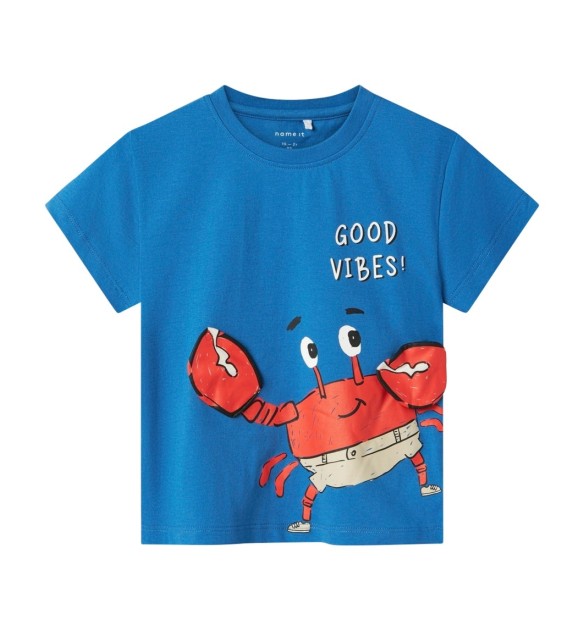 T-Shirt Krabbe Klapp-Applikation