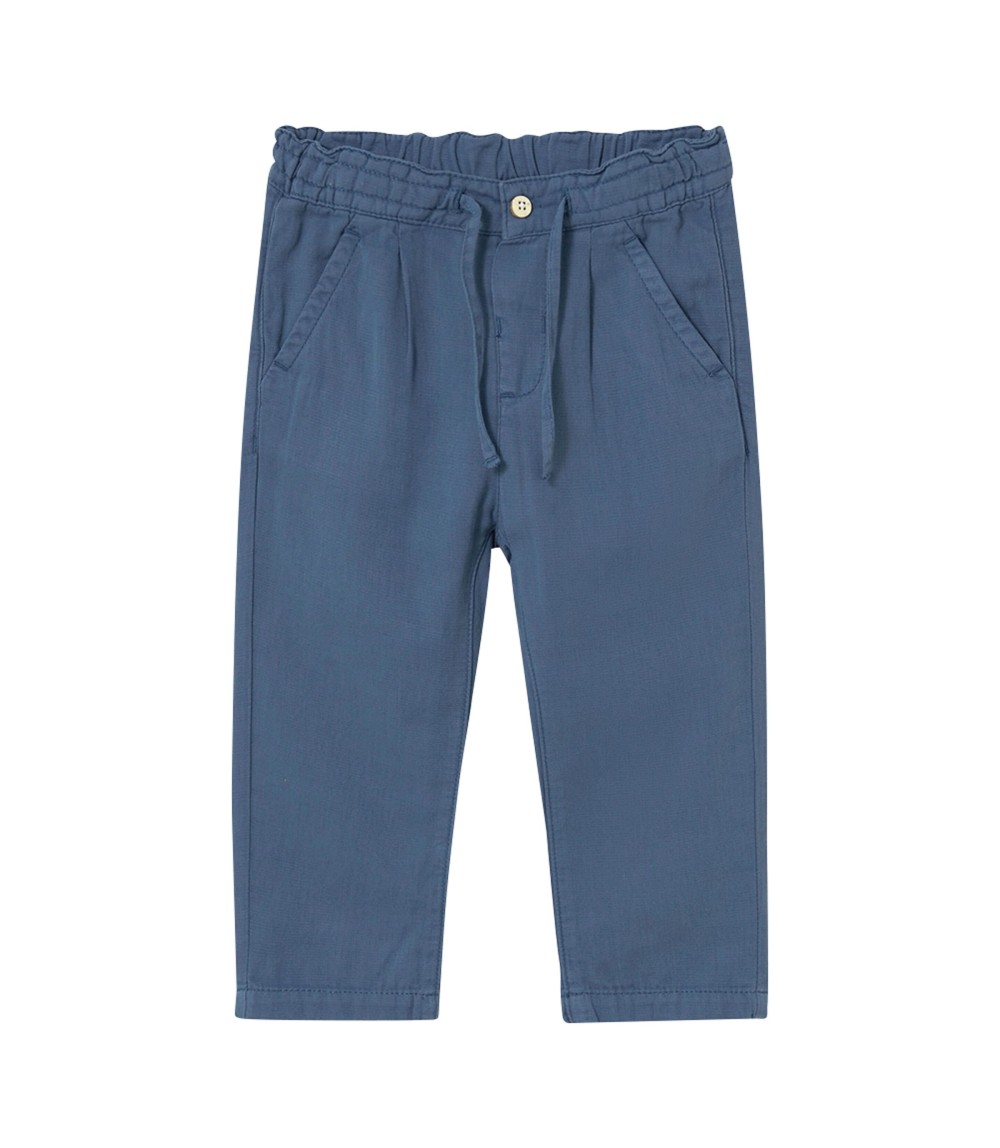 Chino mit Leinenanteil