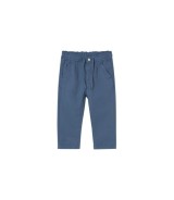 Chino mit Leinenanteil