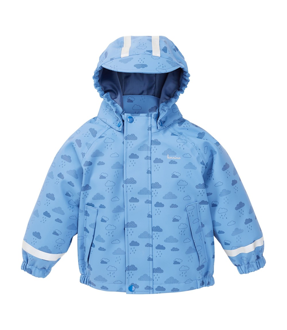 Regenjacke mit Kapuze Wolken