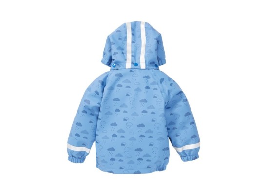 Regenjacke mit Kapuze Wolken