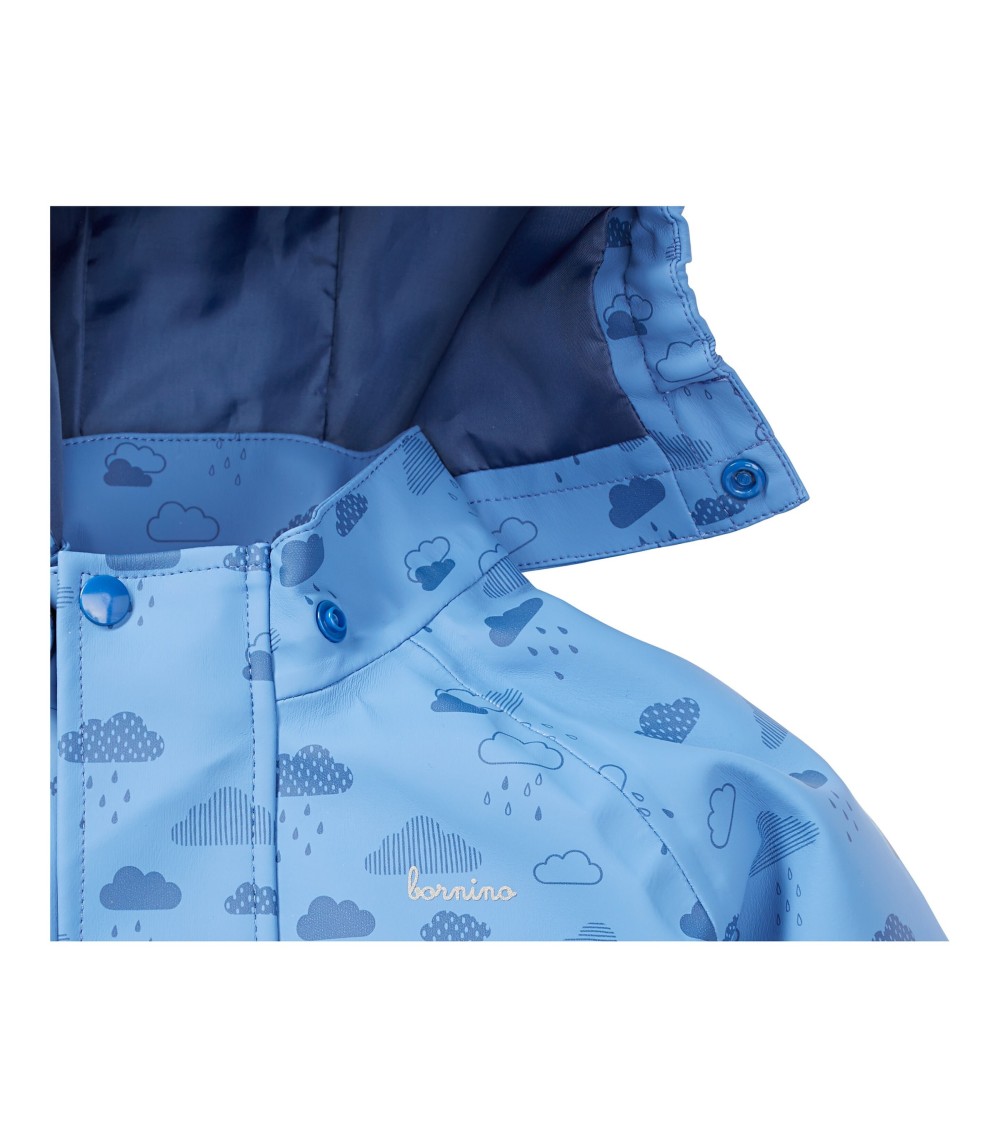 Regenjacke mit Kapuze Wolken