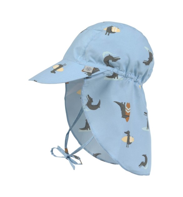 Schirmmütze mit Nacken- und UV-Schutz Krokodile