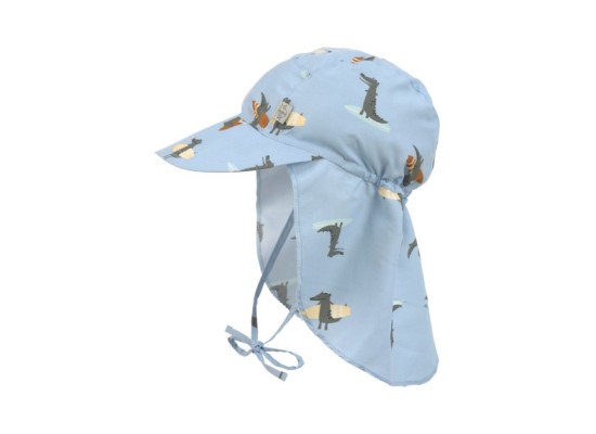 Schirmmütze mit Nacken- und UV-Schutz Krokodile