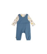 2-tlg. Set Latzhose und Shirt langarm