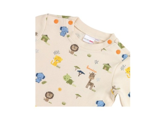 2-tlg. Set Latzhose und Shirt langarm