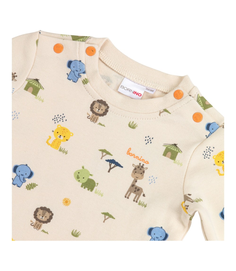 2-tlg. Set Latzhose und Shirt langarm